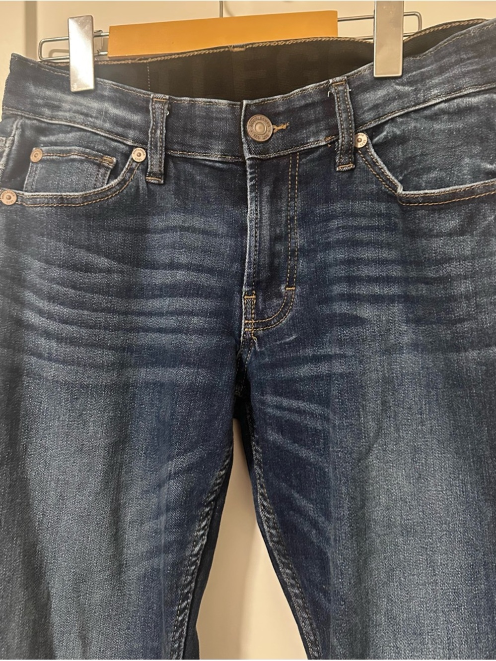 2 for $20 Bootlegger Slim Straight Jeans in Dark Indigo